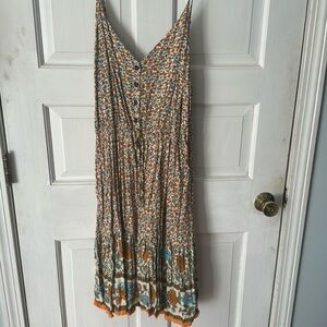 Pretty garden tie waist sundress